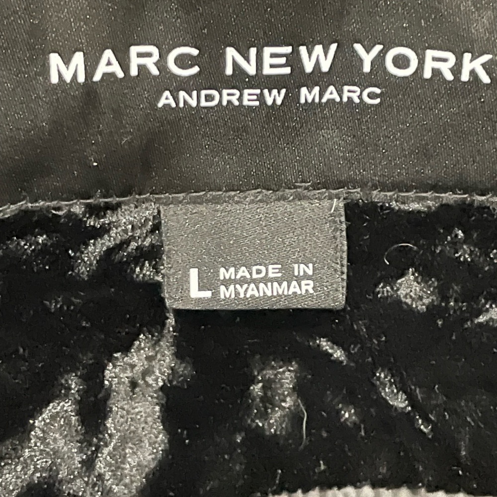 Marc New York 164854 Women's Shirley Faux Fur Trim Hood Parka Black Sz.Large - Picture 12 of 15